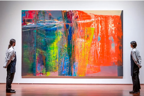 Gerhard Richter - l'artiste vivant le plus cher d'Europe