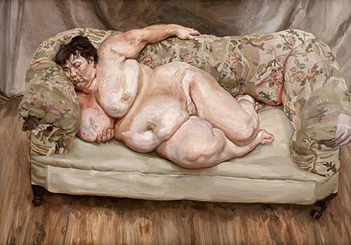 Lucian Freud, Big Sue, 1995 | Article on ArtWizard | Article on ArtWizard