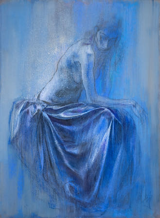 The Blue Lady by Desislava Mincheva | Artwork on ArtWizard