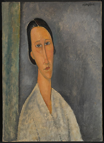 Amedeo Modigliani, Madame Zborowska, 1918 | Article on ArtWizard