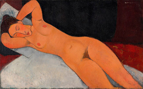 Amedeo Modigliani, Nude, 1917 | Article on ArtWizard