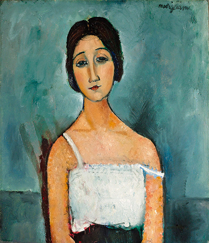 Amedeo Modigliani, Christina, 1916 | Article on ArtWizard