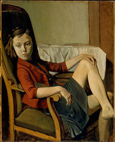 Balthus, Thérèse, 1938 | Article on ArtWizard
