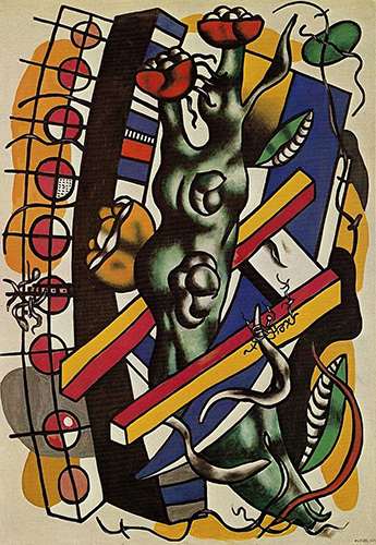 Fernand Léger, The Tree in the Ladder, 1943-44 | Article on ArtWizard