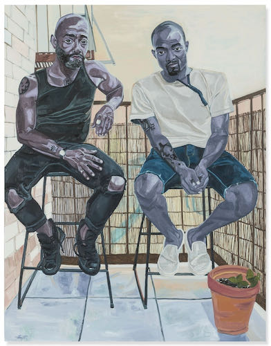 Jordan Casteel, Partick and Omari, 2015  | Article on ArtWizard