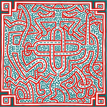 Keith Haring, Untitled, 1989 | Article on ArtWizard