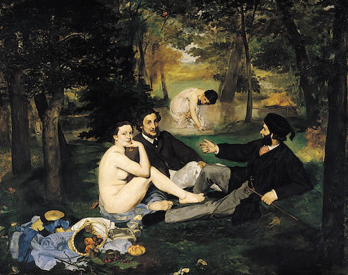 Manet, Le Déjeuner sur l'herbe, 1863 | Article on ArtWizard