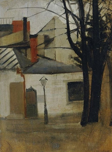 Oskar Schlemmer, Small Houses near Berlin, no date | Article on ArtWizard