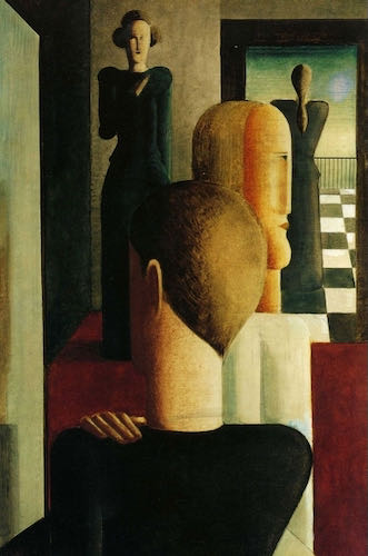 Oskar Schlemmer, Römisches, Vier Figuren im Raum, 1925 | Article on ArtWizard