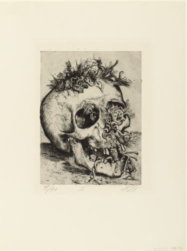 Otto Dix, Skull, 1924 | Article on ArtWizard