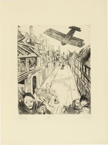 Otto Dix, Lens is Bombed, 1924 | Article on ArtWizard