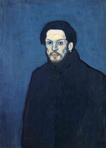 Pablo Picasso, Autoportrait, 1901 | Article on ArtWizard
