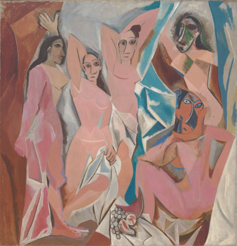 Pablo Picasso, Les Demoiselles d'Avignon, 1907 | Article on ArtWizard