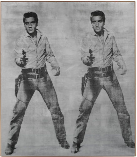 Andy Warhol, Elvis 2 Times, 1963 | Article on ArtWizard