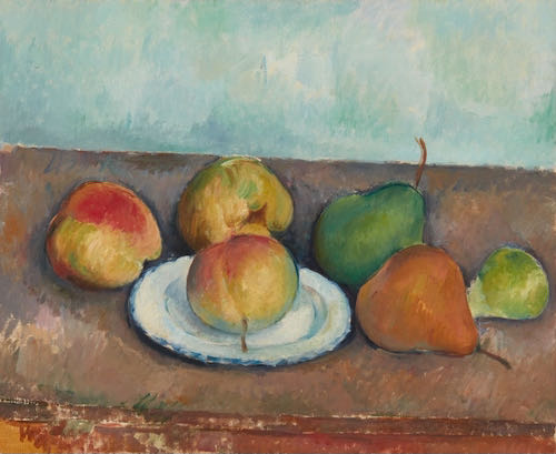 Nature morte - paPaul Cezanne, Nature morte - pommes et poires, 1888-90 | Article on ArtWizardommes et poires, Paul Cezanne 1888-90