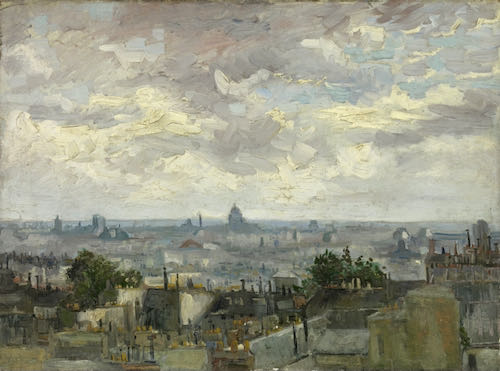 Vincent van Gogh, The Roofs of Paris, 1987 | Article on ArtWizard