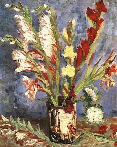 Vincent van Gogh, Vase with Gladioli, 1886 | Article on ArtWizard