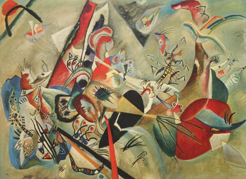 Wassily Kandinsky, In Grey, 1919  | Статья на ArtWizard
