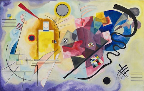 Wassily Kandinsky, Yellow-Red-Blue, 1925 | Article on ArtWizard