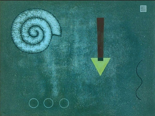 Wassily Kandinsky, Green Tip, 1931 | Article on ArtWizard