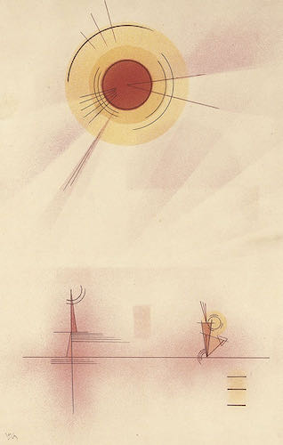 Wassily Kandinsky, Shine, 1929 | Article on ArtWizard | Article on ArtWizard