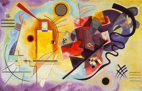 Wassily Kandinsky, Yellow-Red-Blue, 1925 | Статья на ArtWizard