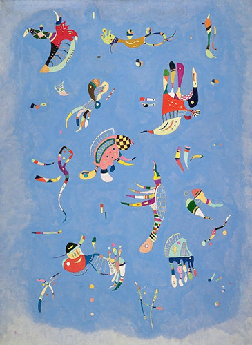 Wassily Kandinsky, Sky Blue, 1940 | Article on ArtWizard