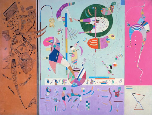 Wassily Kandinsky, Various Parts, 1940 | Статья на ArtWizard