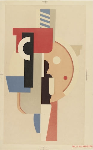 Willli Baumeister, Composition, 1925 | Article on ArtWizard