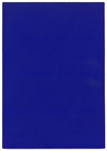 Yves Klein, IKB74, 1958 | Article sur ArtWizard