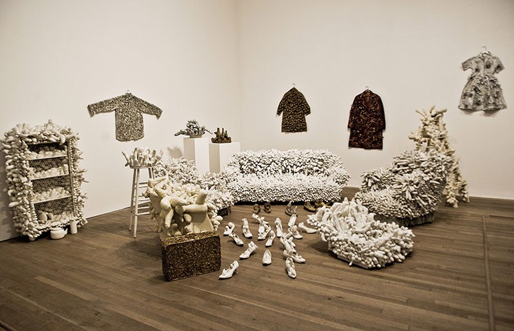 Yayoi Kusama, Accumulation on Cabinet | Article on ArtWizard