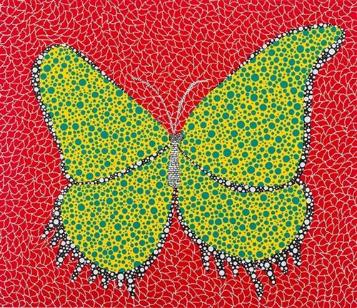 Yayoi Kusama, Butterfly, 1988 | Article on ArtWizard