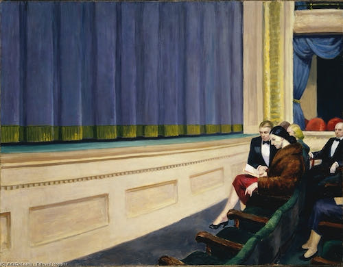 Edward Hopper, First Row Orchestra, 1951 | Article on ArtWizard