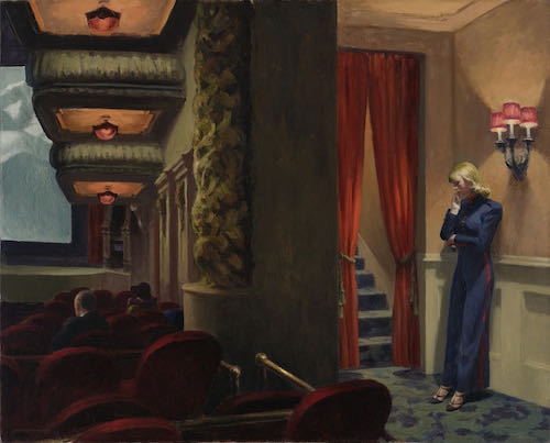 Edward Hopper, New York Movie, 1939 | Article on ArtWizard